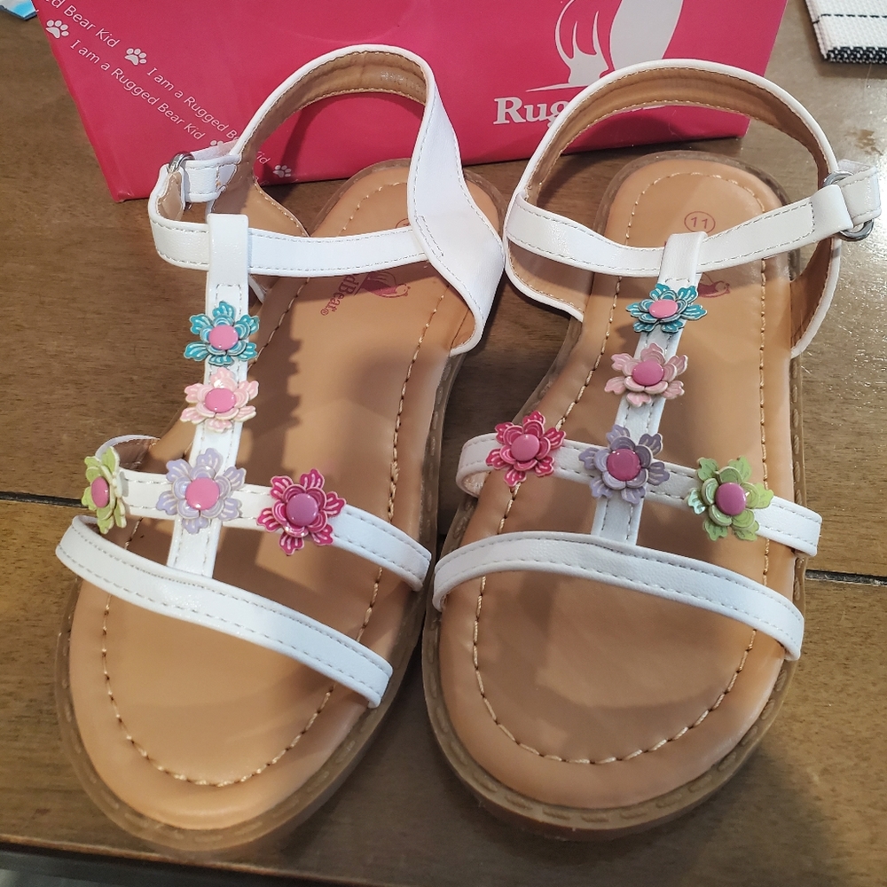 Rugged Bear toddler sandals - size 11